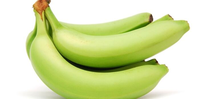 Plátanos verdes para bajar de peso. 