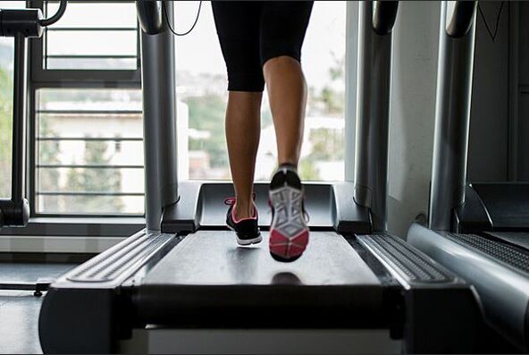 Correr en una cinta de correr
