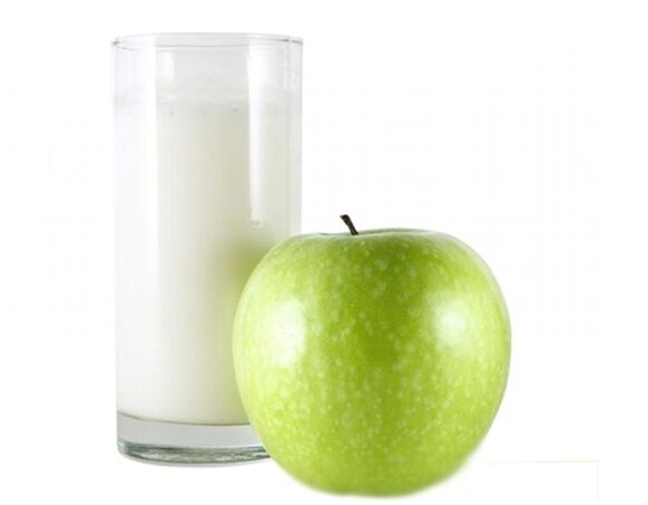 Kéfir con manzana para una nutrición eficaz