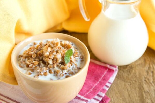 Alforfón con kéfir